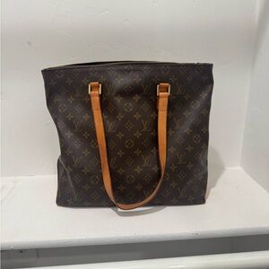 Louis Vuitton Brown Monogram Tote